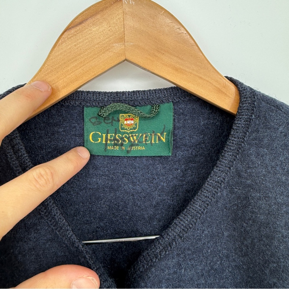 Vintage Giesswein Wool Jacket Size 14 - Picture 2 of 8